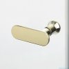 New Trendy New Soleo Light Gold drzwi wnękowe 80x195 cm złoty połysk/szkło przejrzyste D-0451A